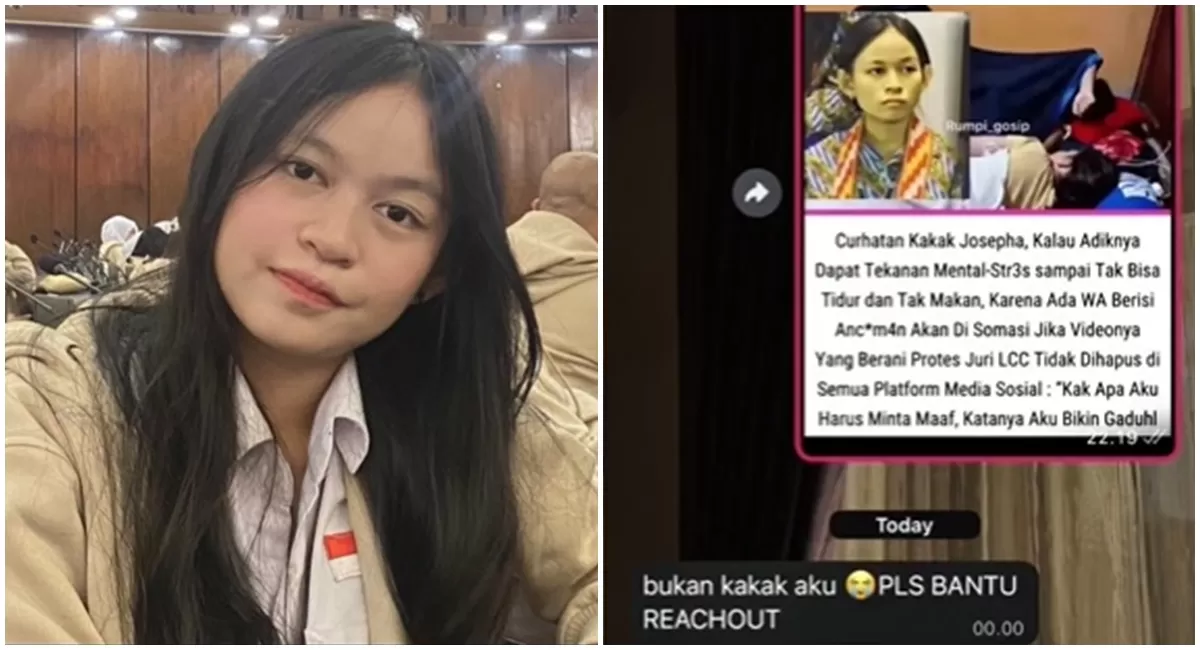 Klarifikasi Josepha Alexandra terkait beredarnya kabar soal dirinya diintimidasi pasca polemik lomba cerdas cermat viral yang ternyata tidak benar alias hoaks (Instagram/jsphalxndra)
