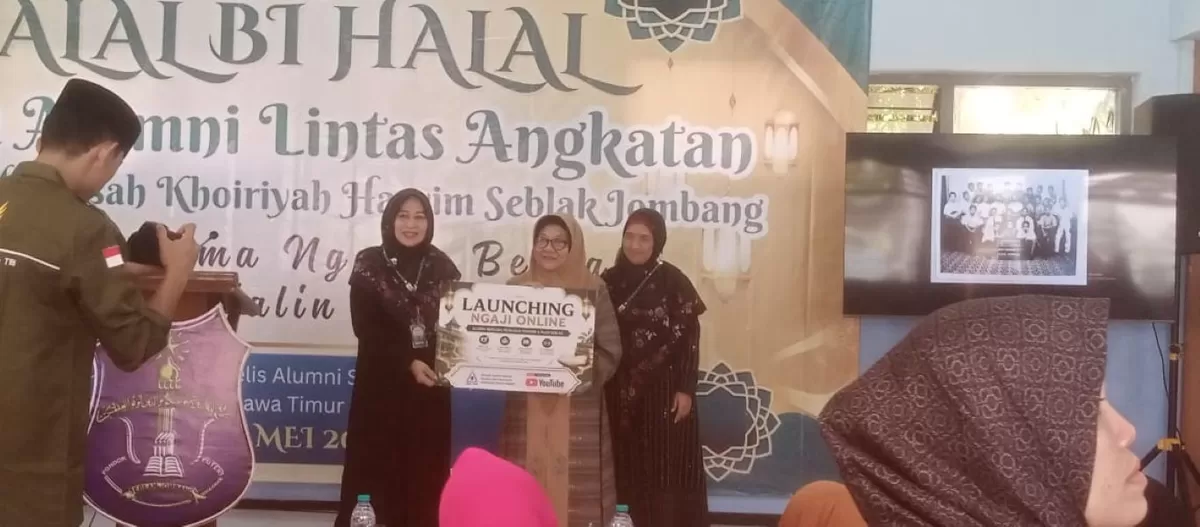 Launching ngaji online oleh panitia. (SketsaNusantara.id/As ad Choirudin)
