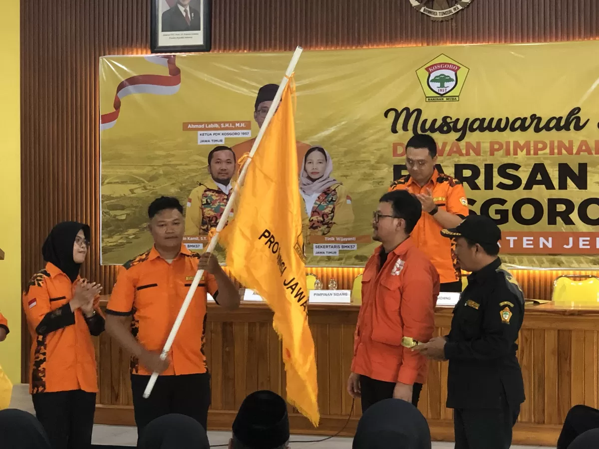 Penyerahan kepemimpinan BMK57 (Angga Juli Setiawan/SketsaNusantara.id)