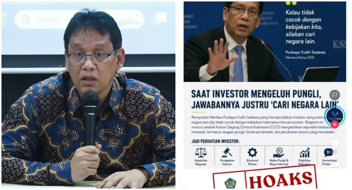 Kemenkeu pastikan narasi mengenai Purbaya soal investor asing disuruh cari negara lain yang menyebar di medsos adalah hoaks (Instagram/kemenkeu.prime)