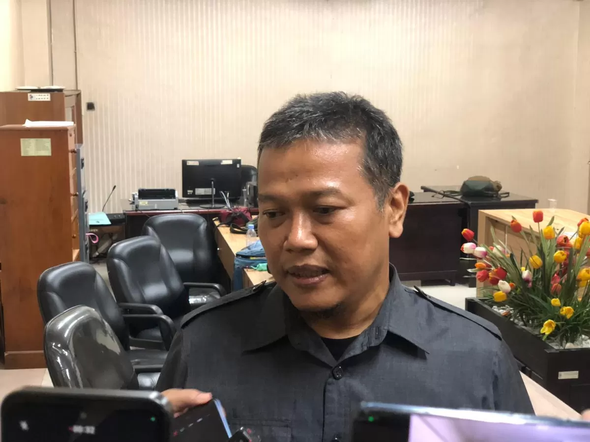 Ketua Fraksi Gerindra DPRD Jember Hanan Kukuh Ratmono. (Angga Juli Setiawan/SketsaNusantara.id)