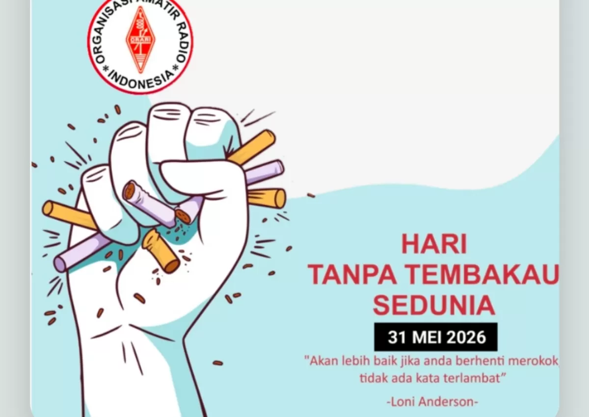Twibbon Hari Tanpa Tembakau Sedunia 2026. (Twibbonize.com/Irwanyb4vn)