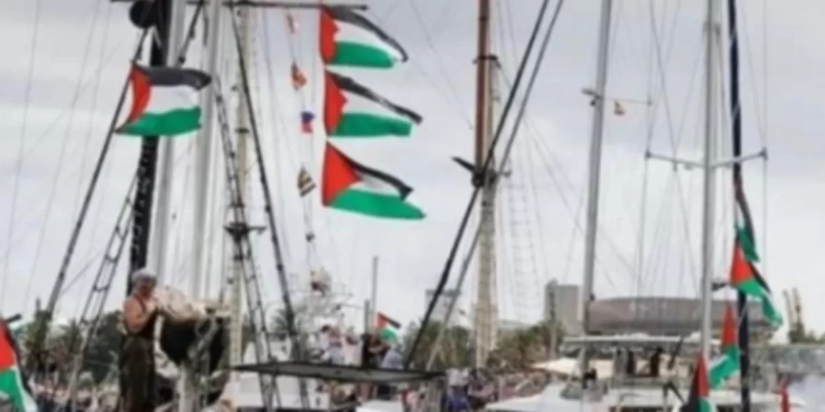 Menyoroti insiden penangkapan relawan asal Indonesia oleh Militer Israel saat melakukan misi kemanusiaan menuju Gaza, Palestina.  (Instagram.com/@indonesiago.id)