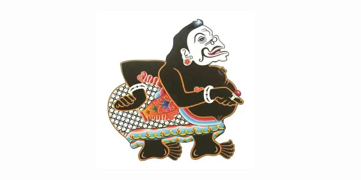 Wayang kulit Semar. (Facebook/Wayang Semar)