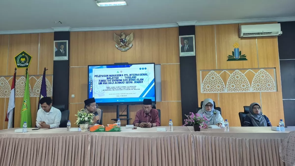 Pelapsan mahasiswa PPL ke Malaysia dan Thailand. (Dok UIN KHAS Jember)