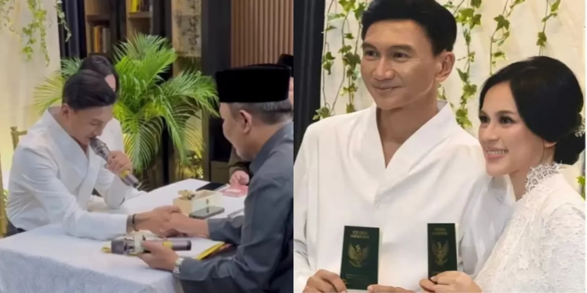 Anji menikah lagi (Instagram @locapopfest)