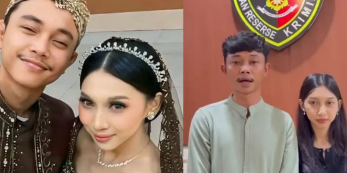 Pengantin di Bekasi yang jadi korban WO Marwah lapor Polisi. ( Threads/meislvy - agyo_hadisuwarno)