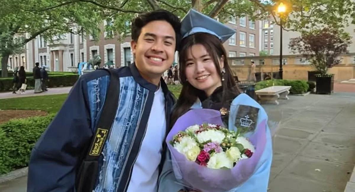 Potret Jerome Polin yang mulai go public dengan Gracia Caroline Ignatius, ternyata keduanya saling suka berawal dari kedekatan saat kuliah di Jepang (Instagram/jeromepolin)