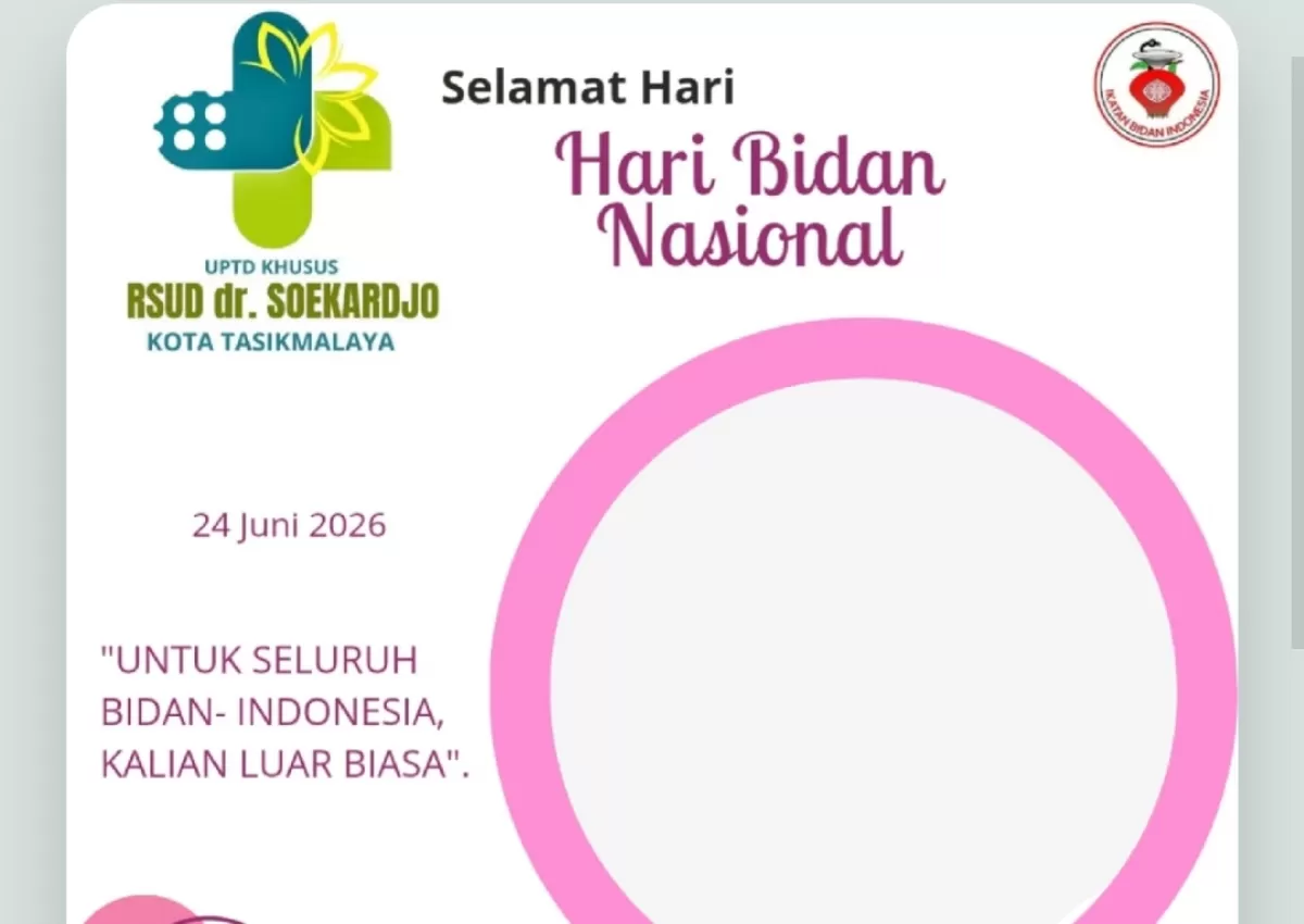 Twibbon Hari Bidan Nasional 2026. (Twibbonnize.com/Sitti Romlah)