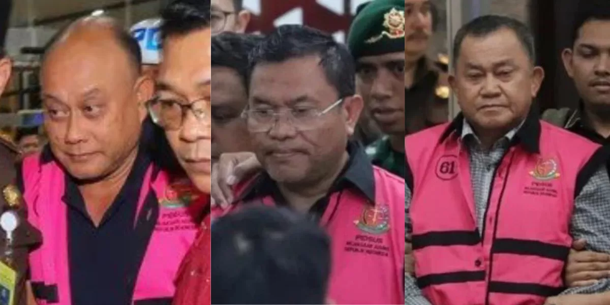 Dadan Hindayana cs ditangkap KPK  (YouTube KOMPASTV )
