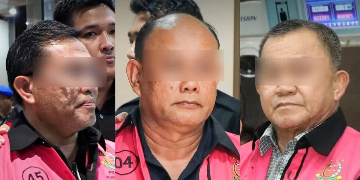 3 Tersangka kasus korupsi MBG (Instagram/@kejaksaan.ri)
