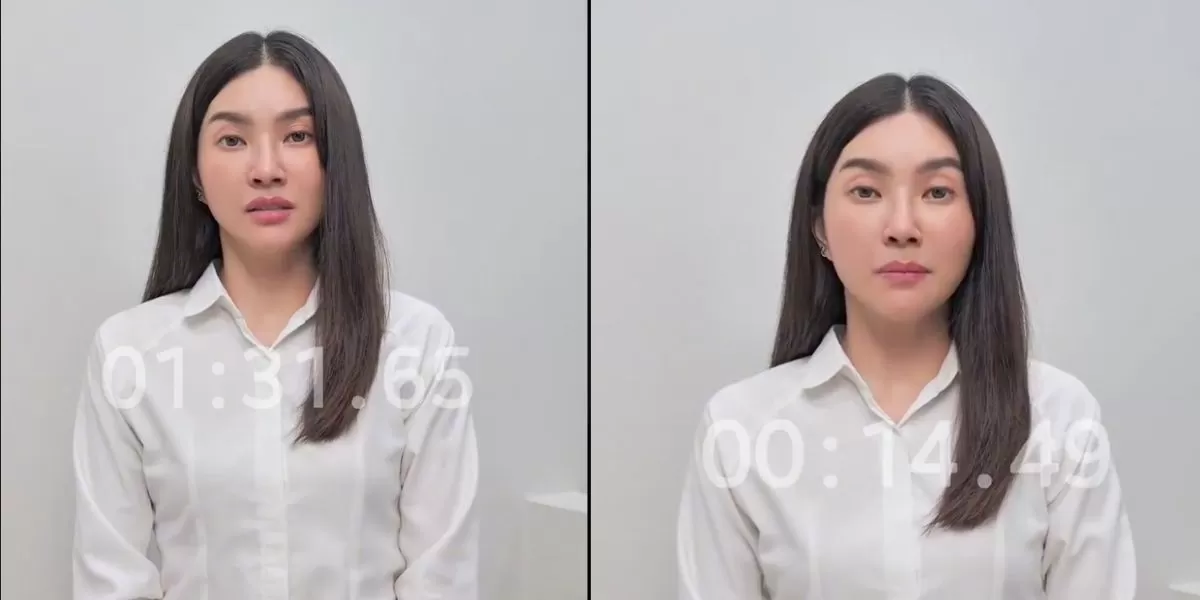 Sarwendah saat memberikan klarifikasi lewat video (Instagram/@sarwendah29)