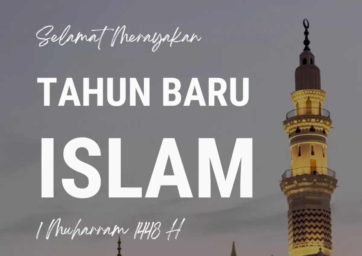 Poster Tahun Baru Islam 2026. (Canva.com/Alpaprana)