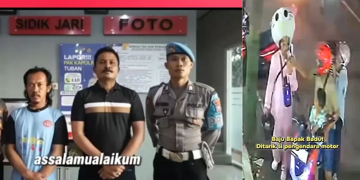 Deretan fakta terkait kasus dugaan intimidasi badut pengamen di Tuban (Kolase X @B3doel___, Instagram/@lambe_turah)