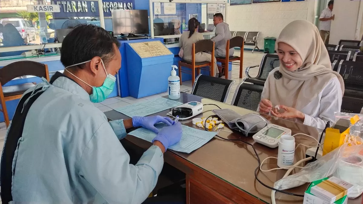Aksi donor darah di 3 rumah sakit Jember, Jawa Timur. (Dok. PMI Jember)