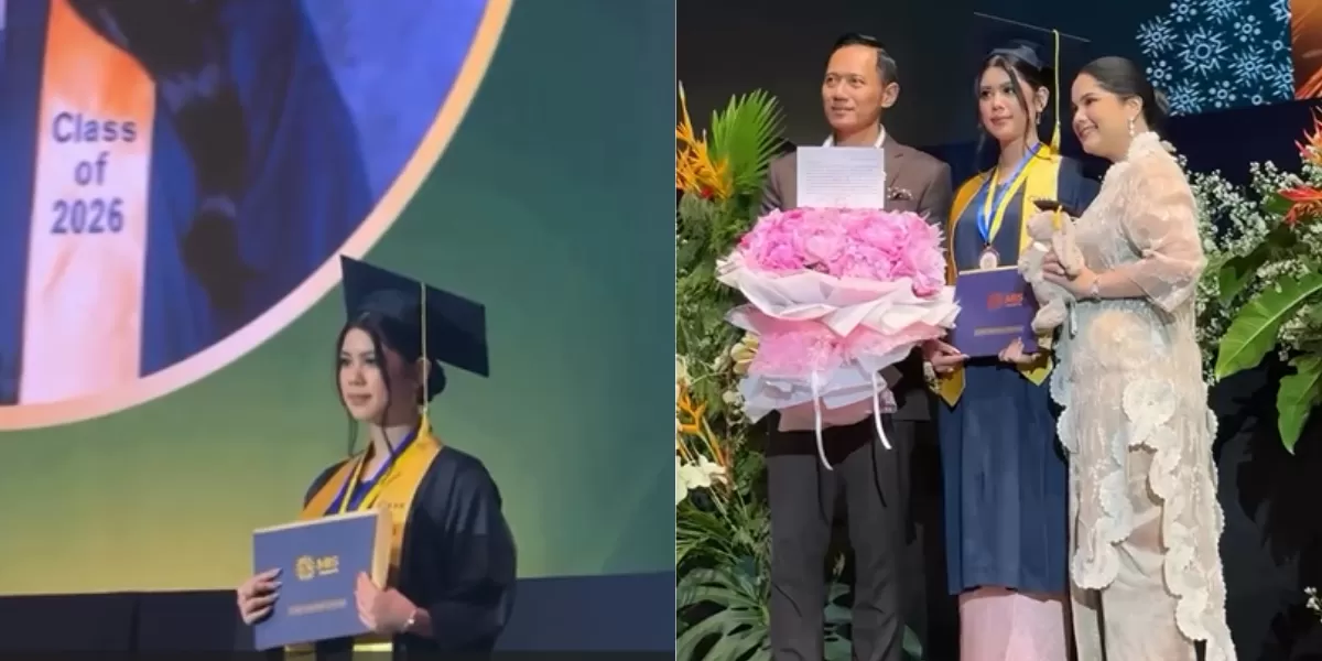 Potret Almira Tunggadewi Yudhoyono atau Aira, yang baru saja lulus SMA. Begini prosesi wisuda anak dari Agus Harimurti Yudhoyono (AHY (tangkapan layar Instagram/annisayudhoyono)