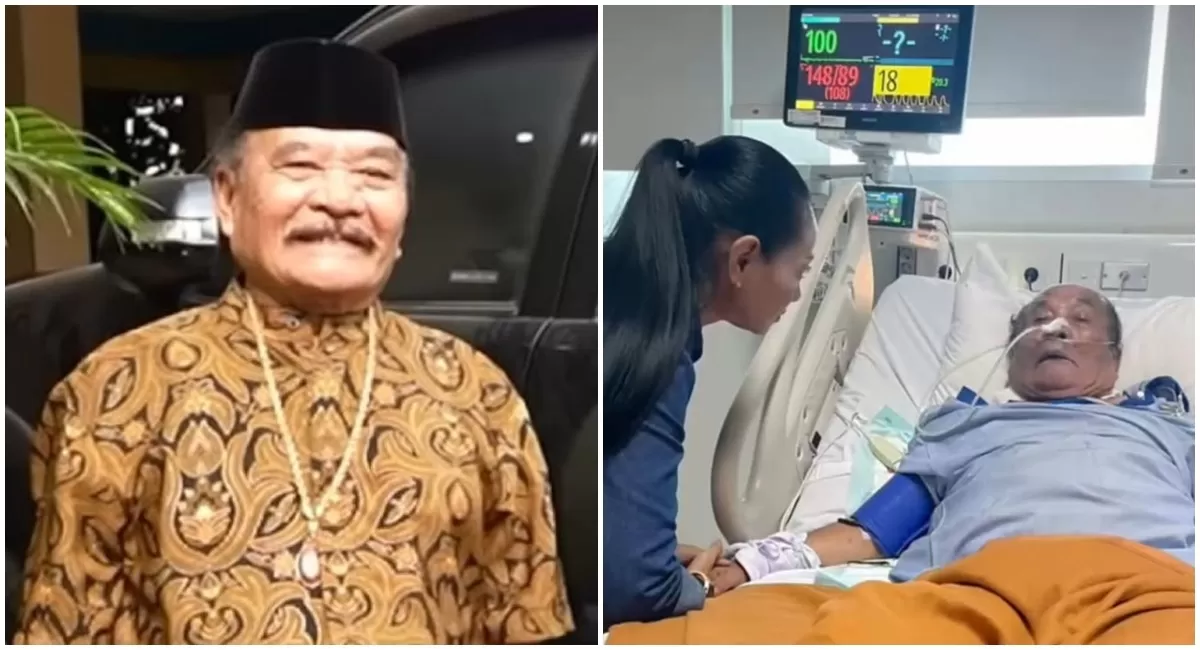 Potret Haji Bolot yang biasanya jarang terlihat sakit, kini kondisi kesehatannya menurun dan dirawat intensif di ICU setelah mengalami serangan jantung mendadak (Instagram/andreastaulany)