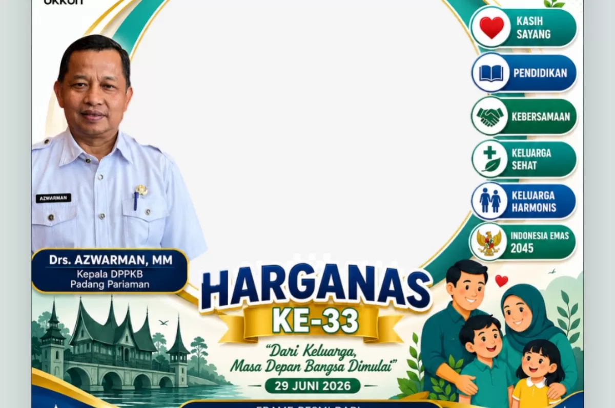 Twibbon HARGANAS 2026. (Twibbonnize.com/Marwis)