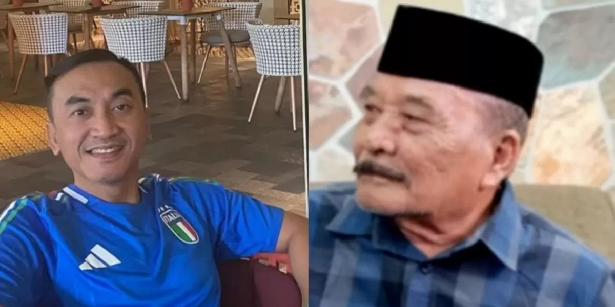 Keterkejutan Rico Ceper pasca hebohnya rumor tidak benar tentang Haji Bolot yang disebut telah meninggal dunia hingga pihak keluarga  sampaikan klarifikasi kebenarannya.  (Klase Instagram.com/@rico_cepero, YouTube.com/@Rhoma Irama Official.)