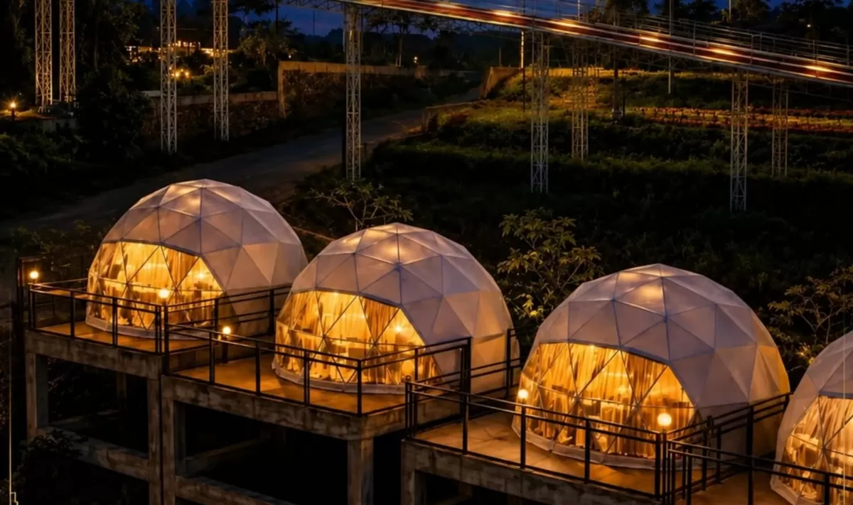 Rekomendasi Wisata Liburan Sekolah 2026 di Malang, Malang Dreamland Punya Wahana Viral dan Penginapan bernuansa akam (Instagram.com/@malang.dreamland)