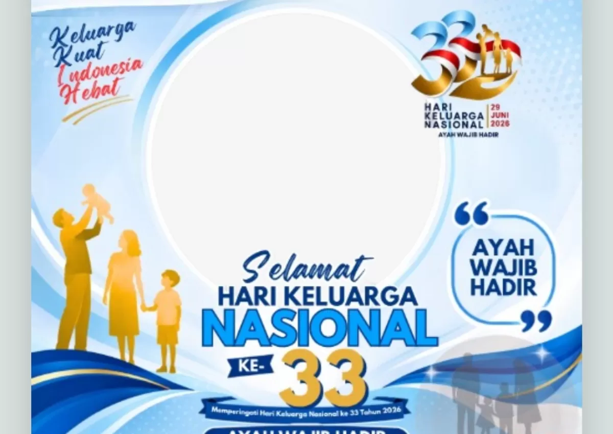 Twibbon Harganas 2026. (Twibbonize.com/BKKBN Papua Barat.)