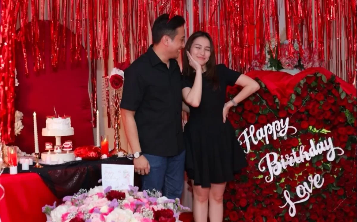 Momen romantis Kevin Gunadi dan Ayu Ting Ting (Instagram.com/@ayuting2)