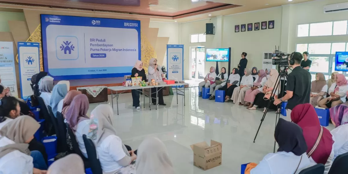 BRI Peduli latih 60 purna migran Indonesia di Cirebon dasar-dasar kewirausahaan (Dok. BRI)