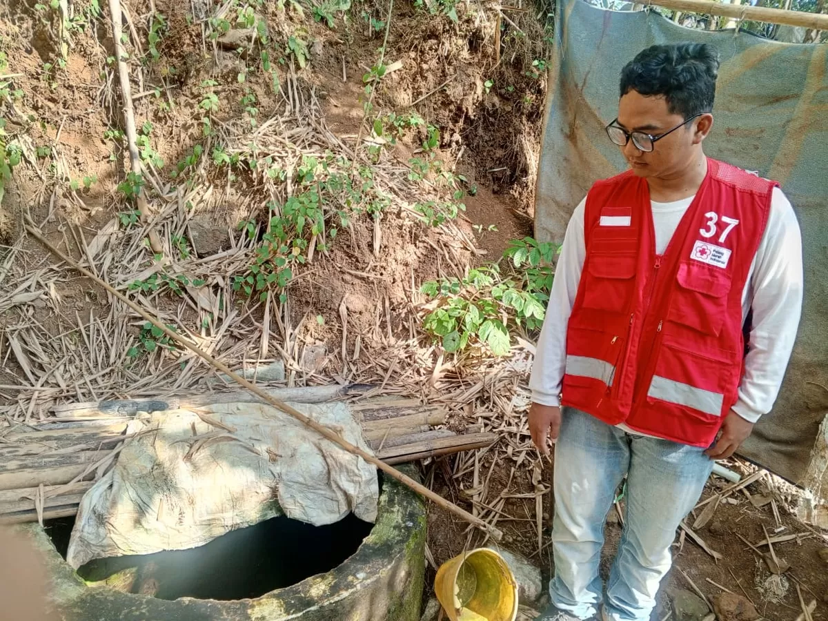 Proses assessment kekeringan di Jember (Dok PMI Jember)