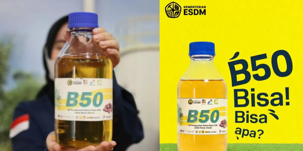 BBM B50 resmi diluncurkan  (X @KementrianESDM)