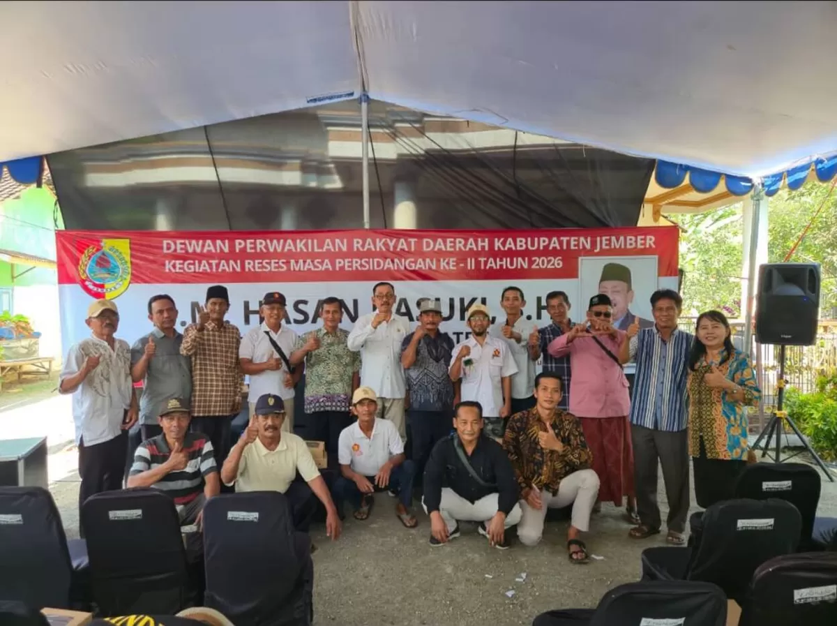 Pelaksanaan reses di Kecamatan Umbulsari. (Angga Juli Setiawan/SketsaNusantara.id)