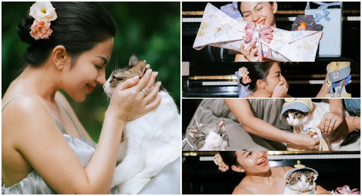 Potret Ariel Tatum rayakan ulang tahun kucing kesayangannya usai dikabarkan putus dari Daffa Wardhana (Instagram/arieltatum)