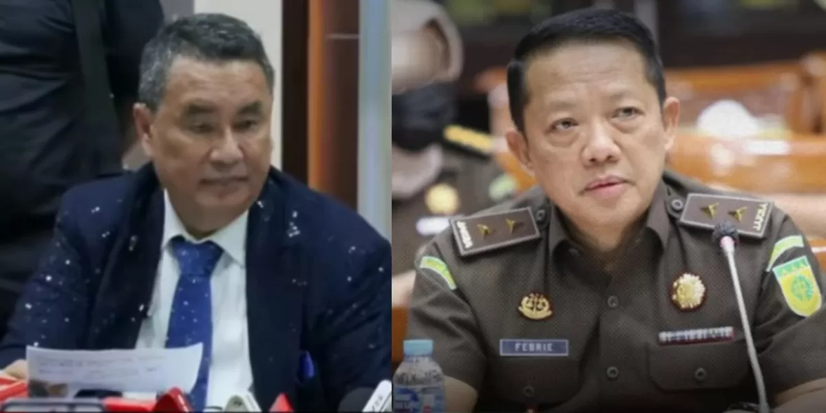 Hotman Paris dan eks Jampidsus Febrie Adriansyah  (YouTube KOMPASTV )