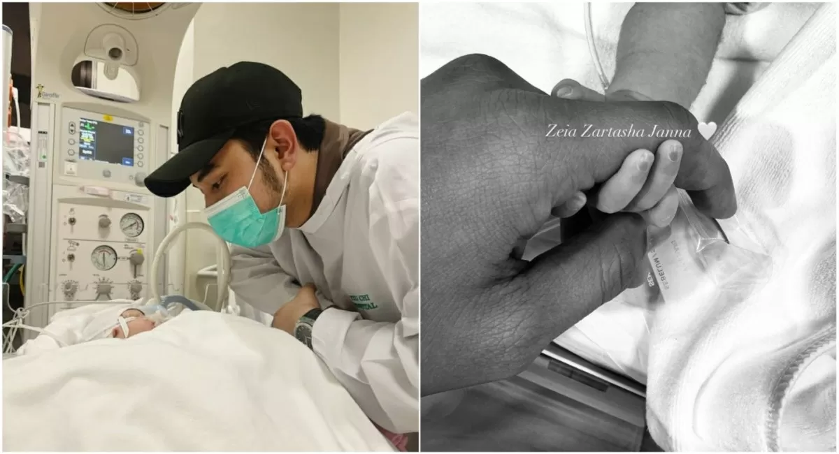 Potret Fiki Naki dampingi Zeia Zartasha Janna, terselip makna indah di balik nama anak Pertama Tinandrose penuh harapan dan Doa untuk Sang Buah Hati (Instagram/fikinakii)