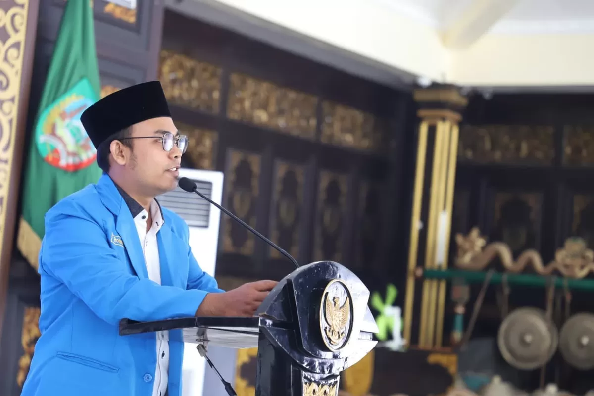 Ketua DPD KNPI Jombang, Rohmadi. (As'ad Choirudin/SketsaNusantara.id)