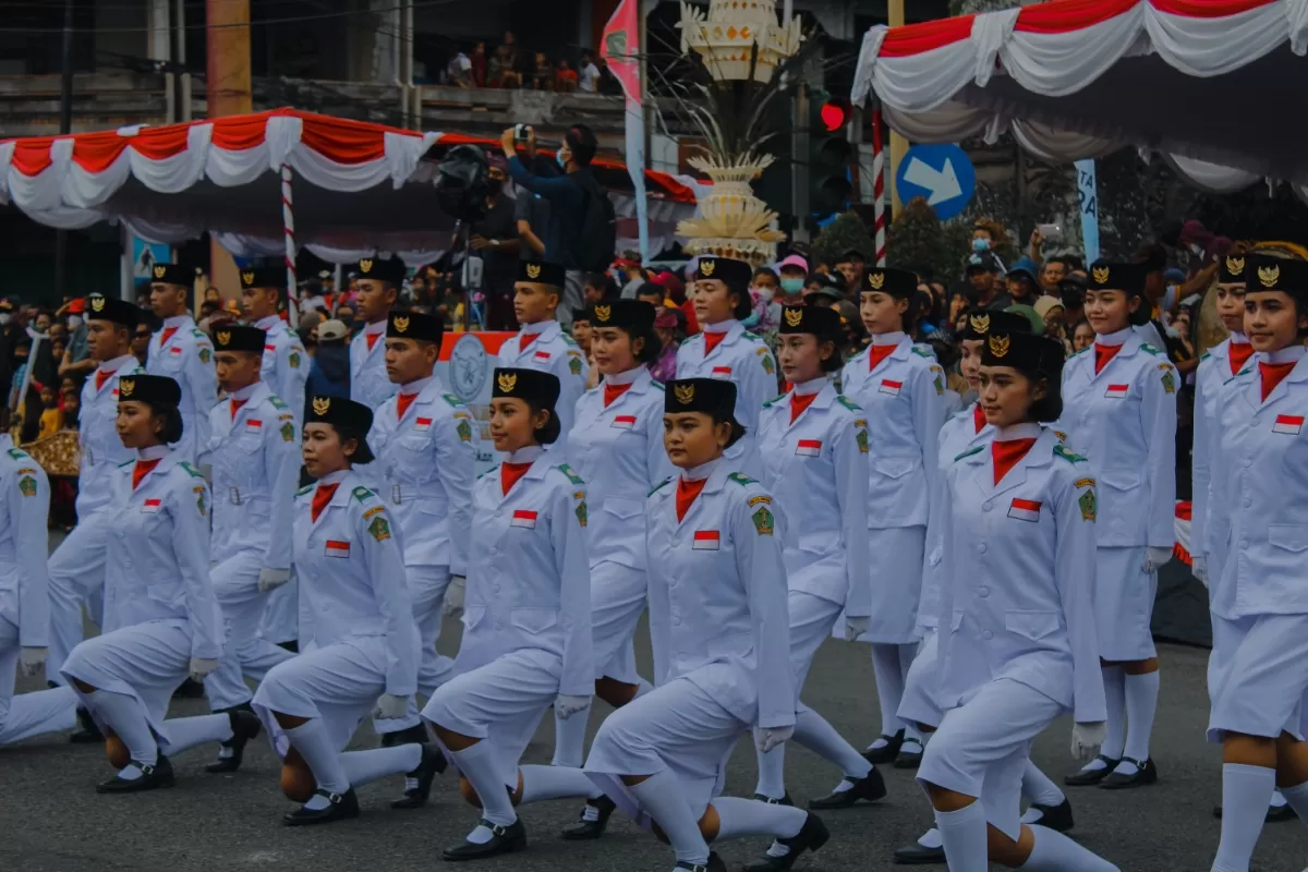 &lrm;Ucapan HUT ke-81 Kemerdekaan RI. (Pexels.com/Adi Pratama)