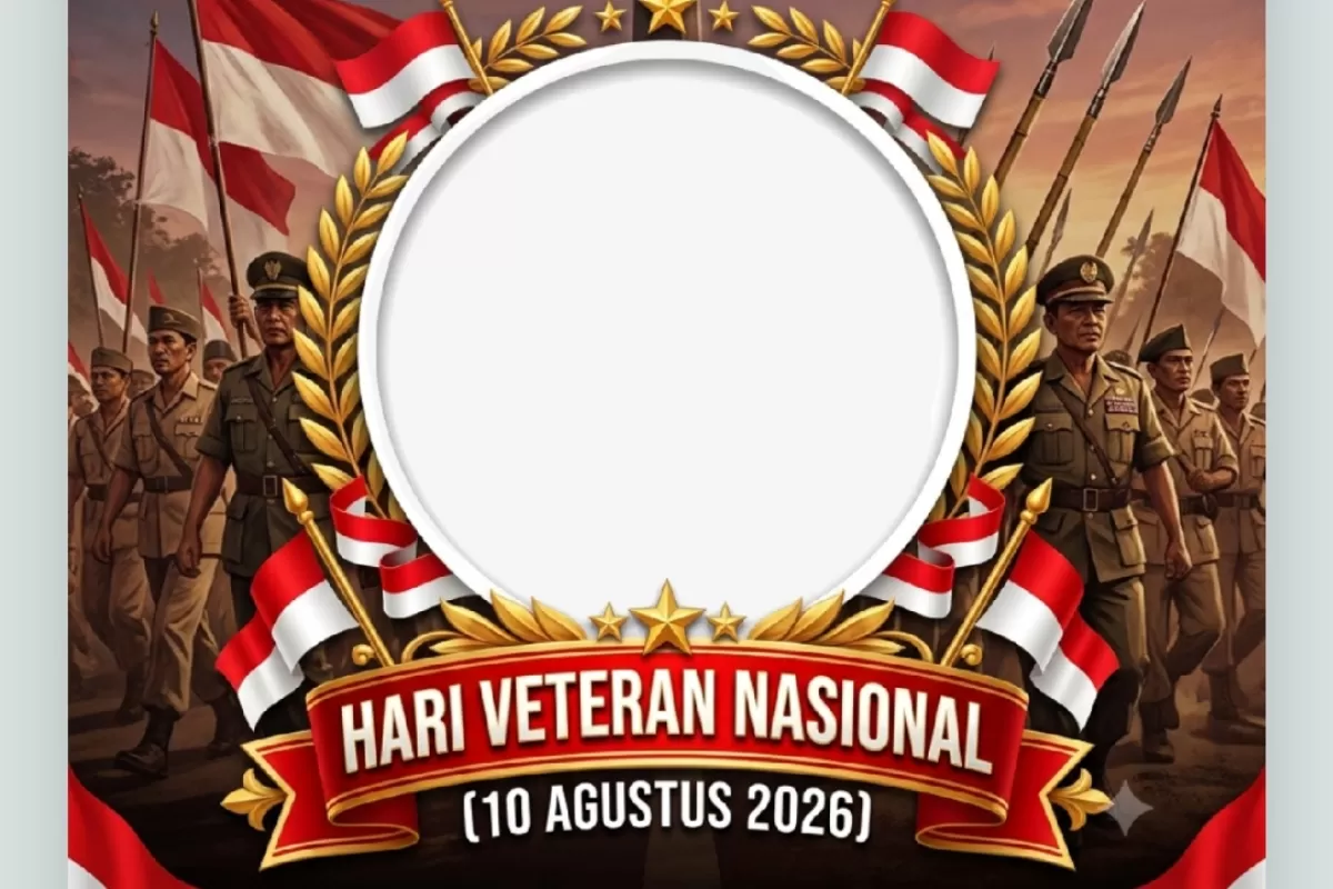 Twibbon Hari Veteran Nasional 2026. (Twibbonize.com/LANA TWIBBONIZE)