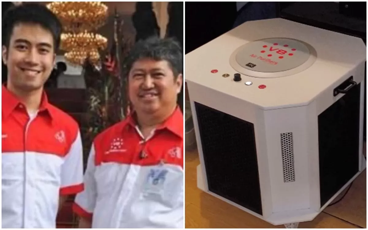 Potret Harry Kiss buatkan audio air purifier setelah mendengar keluhan Vidi Aldiano sering sakit semasa berjuang lawan kanker (Instagram/v8harrykiss)