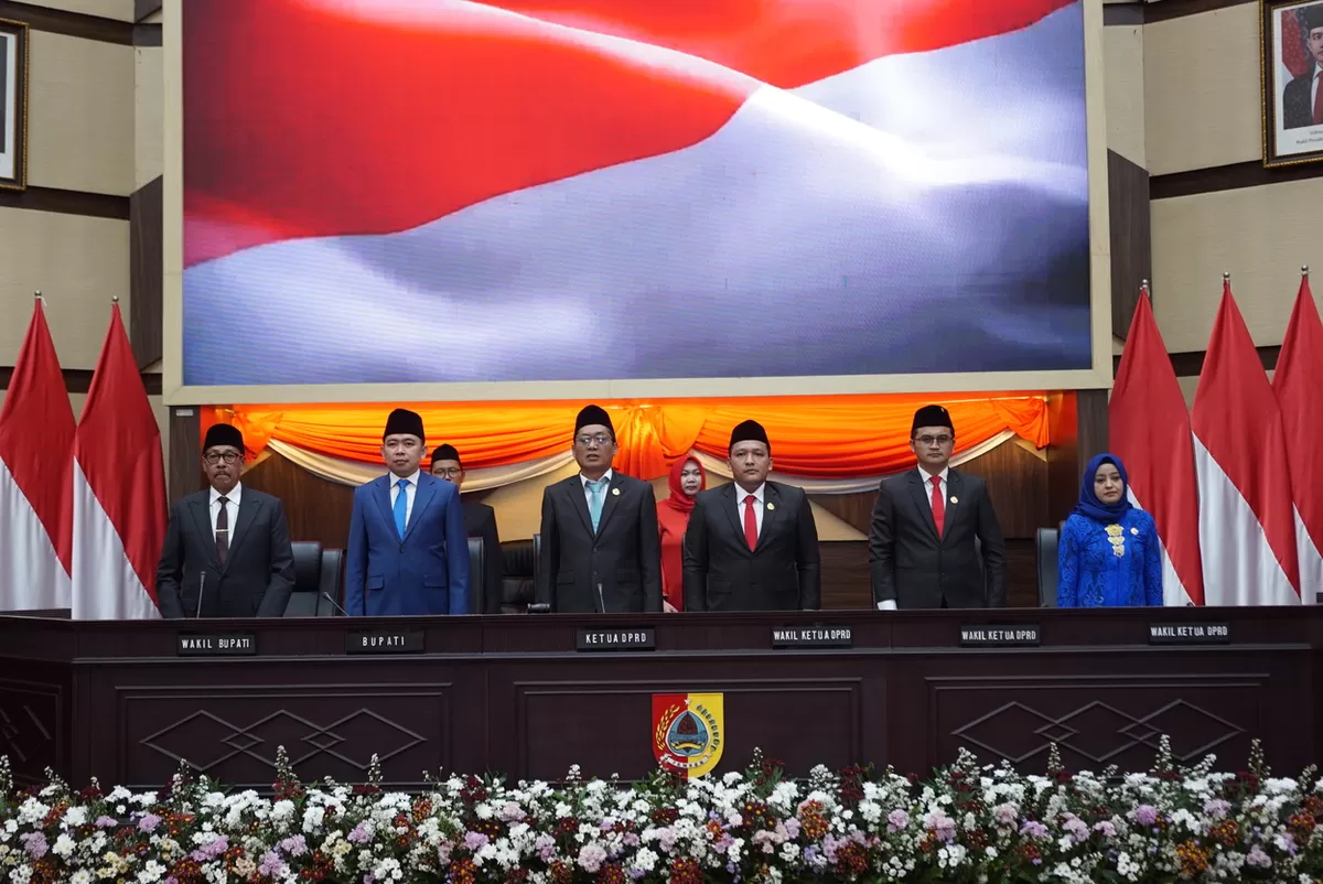 Pelaksanaan Pidato Kenegaraan di DPRD Jember. (Dok DPRD Jember)