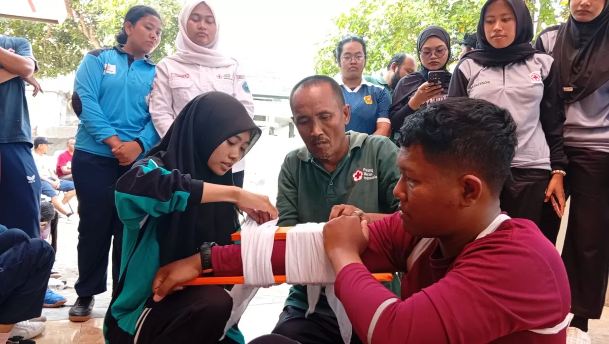 Semarakkan HUT RI ke 81, PMI Jember Gelar Lomba Kepalangmerahan dan Ketangkasan Lintas Relawan