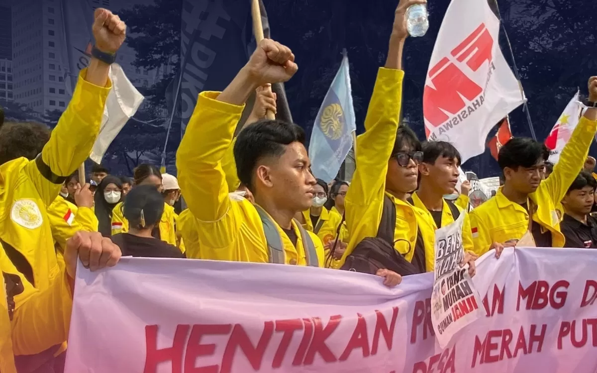 BEM UI gelar aksi demo 18 Agustus 2026 bertajuk "Merebut Kemerdekaan", bawa asta tuntutan termasuk hentikan MBG dan Kopdes hingga desak pemberantasan korupsi (Instagram/bemui_official)