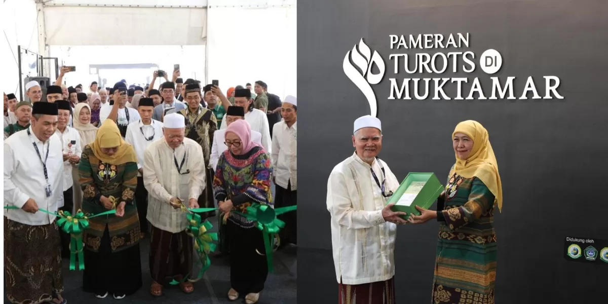Pameran Turots Muktamar NU ke-35 dihadiri Gubernur Jatim Khofifah Indar Parawansa 