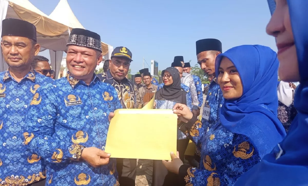 Ilustrasi - Gaji PPPK ditanggung APBN 2027 (BKPSDM Aceh Utara)