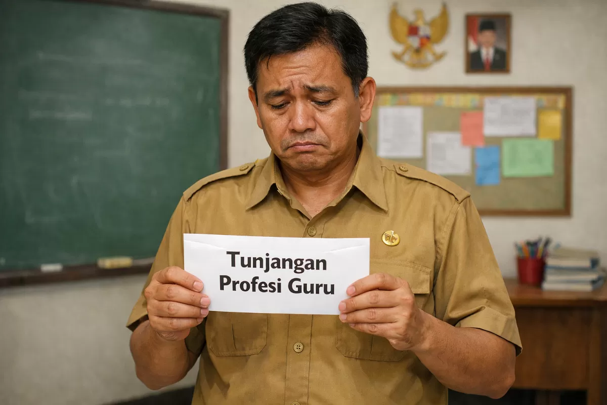 Ilustrasi - Inilah alasan mengapa TPG guru madrasah lulusan PPG 2025 belum cair (Portaloka.id)