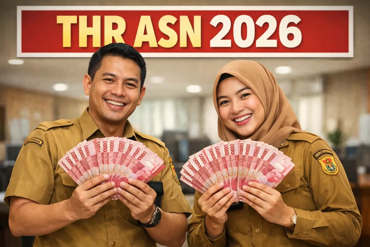 Ilustrasi - THR ASN 2026 sudah cair bertahap, cek rinciannya (Portaloka.id)