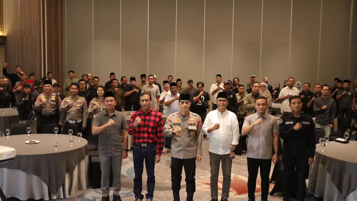 Buka puasa bersama Kapolresta Banyuwangi dengan insan pers (Ist)