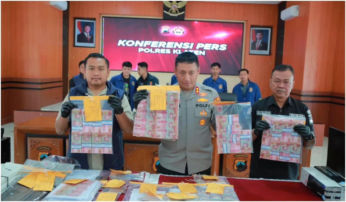 Polres Klaten Ungkap Jaringan Uang Palsu Lintas Provinsi (polres.klaten.go.id)
