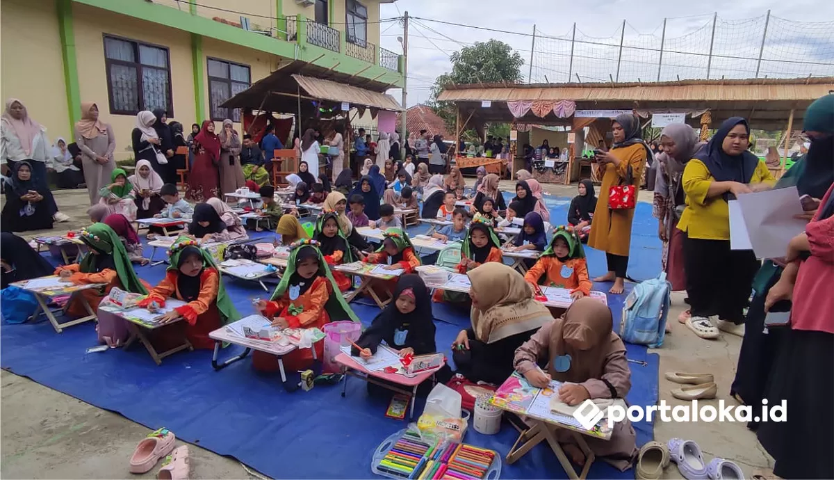 Semarak Ramadhan  MTs-MA Al Barkah Ciamis (Portaloka.id/Arman)