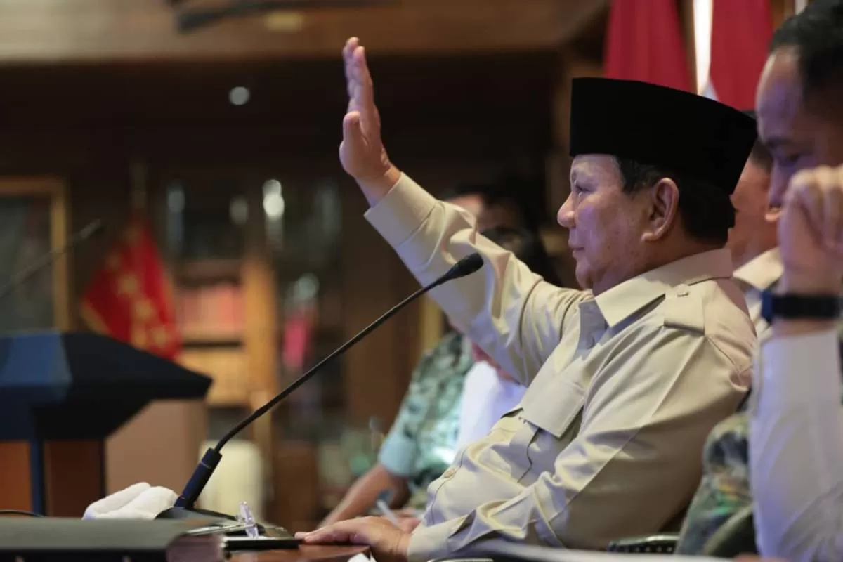 Prabowo jamin pangan Indonesia aman (Ist)