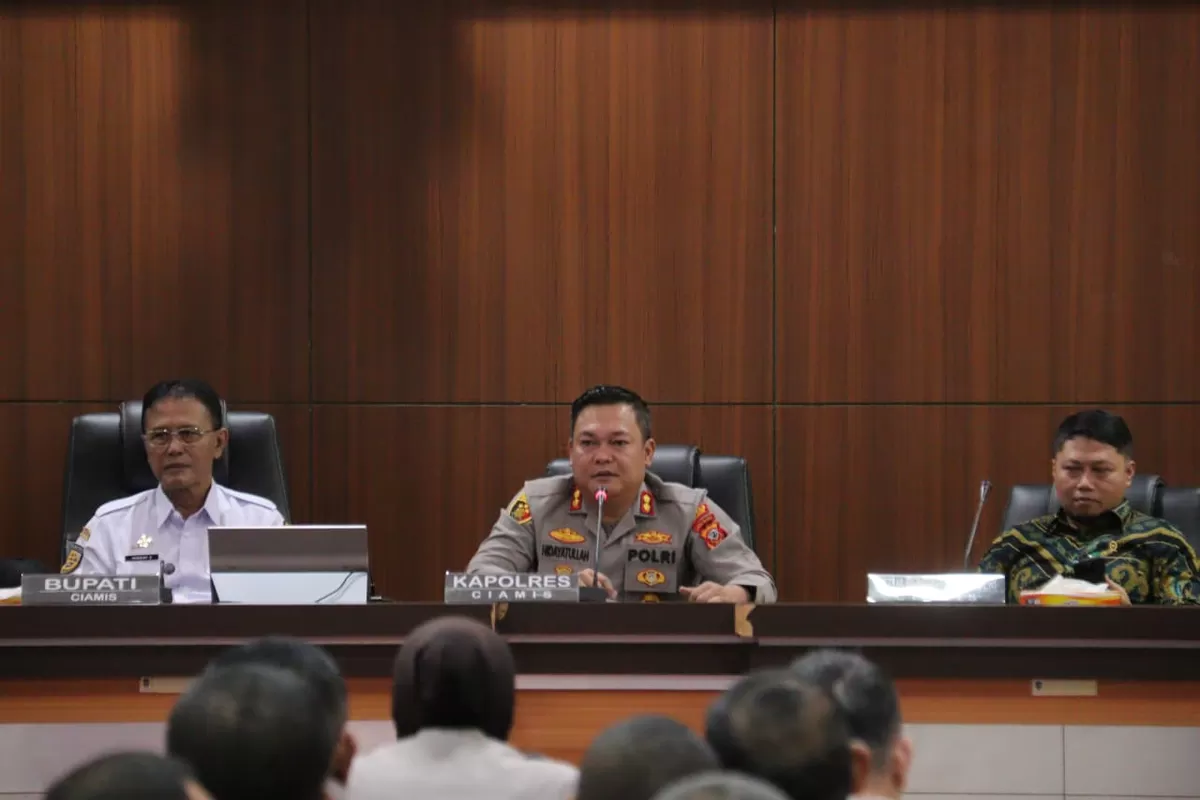 Bupati Ciamis pimpin rakor persiapan Idul Fitri 1447 H (Ist)
