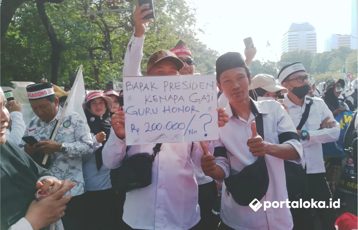 Estimasi gaji seluruh guru madrasah swasta jika diangkat jadi PPPK (Portaloka.id/Arman)